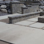 Commercial parking lot concrete project in Los Angeles CA